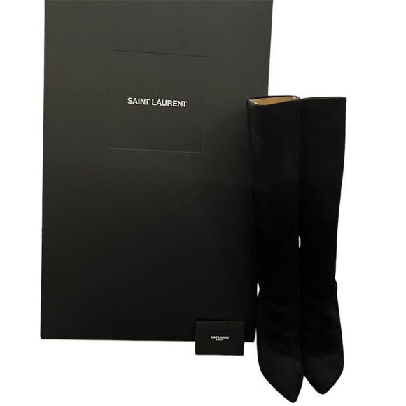 Saint Laurent Women Niki Boots Size 36 with box - Picture 2 of 6